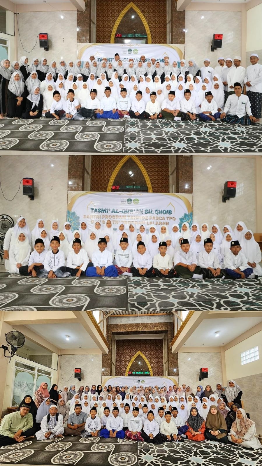 Anak-anak bermain basket